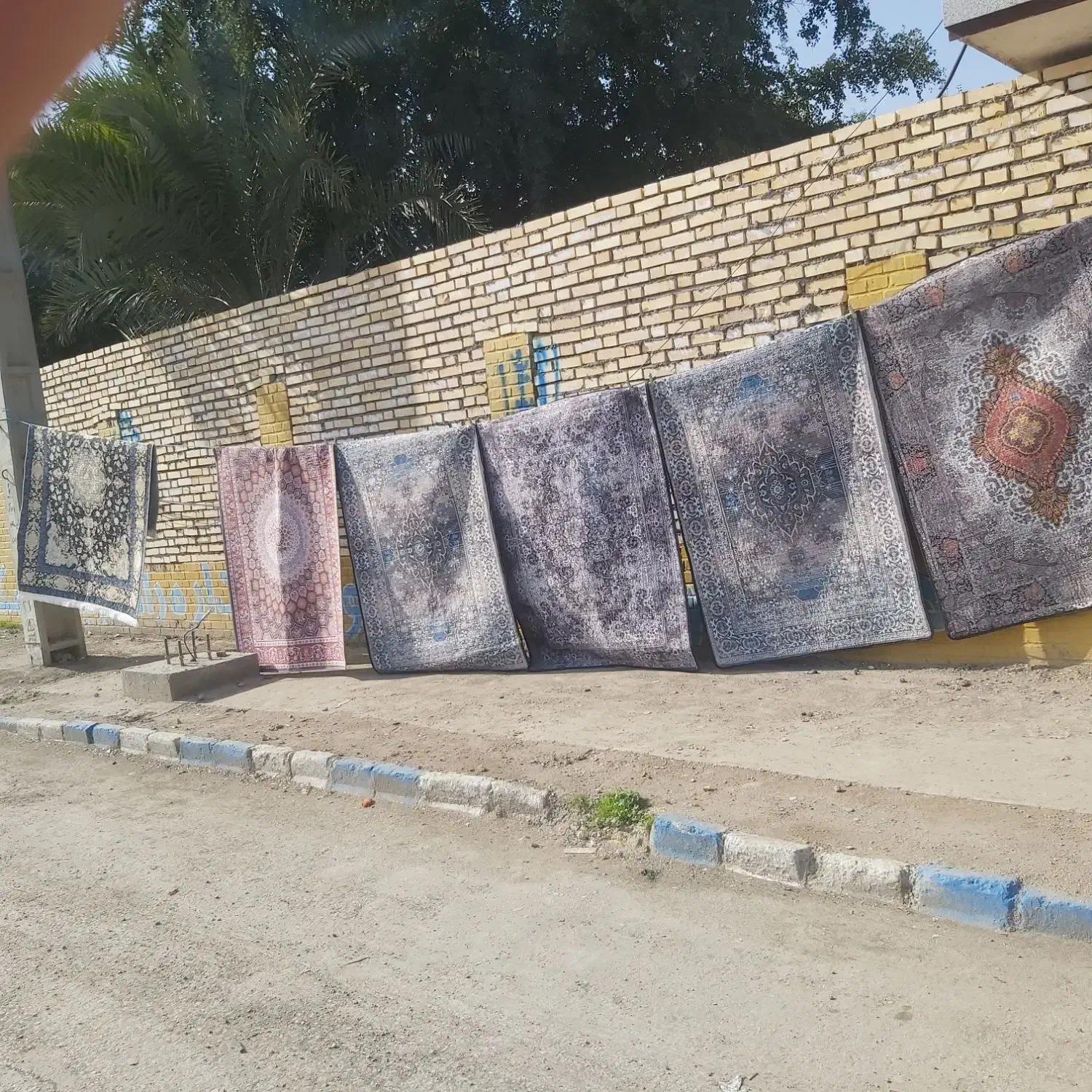 فرش دسگاهی|پادری|شوشتر, |دیوار