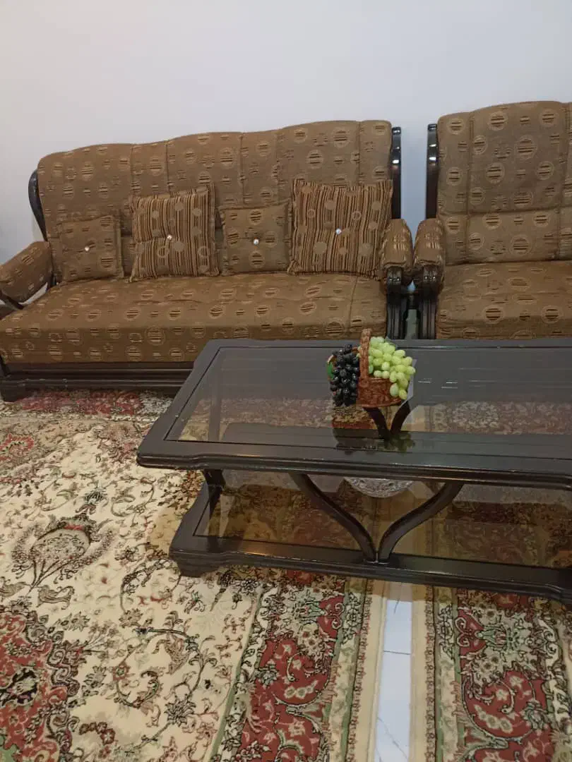 مبل راحتی ۹ نفره|مبلمان خانگی و میز عسلی|چمستان, |دیوار