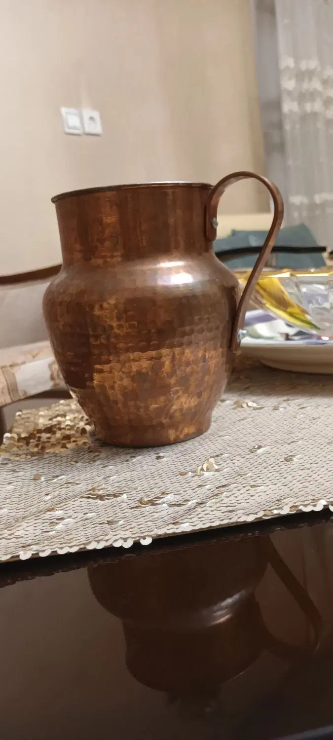 پارچ مسی|صنایع دستی و سایر لوازم تزئینی|تهران, سازمان برنامه شمالی|دیوار