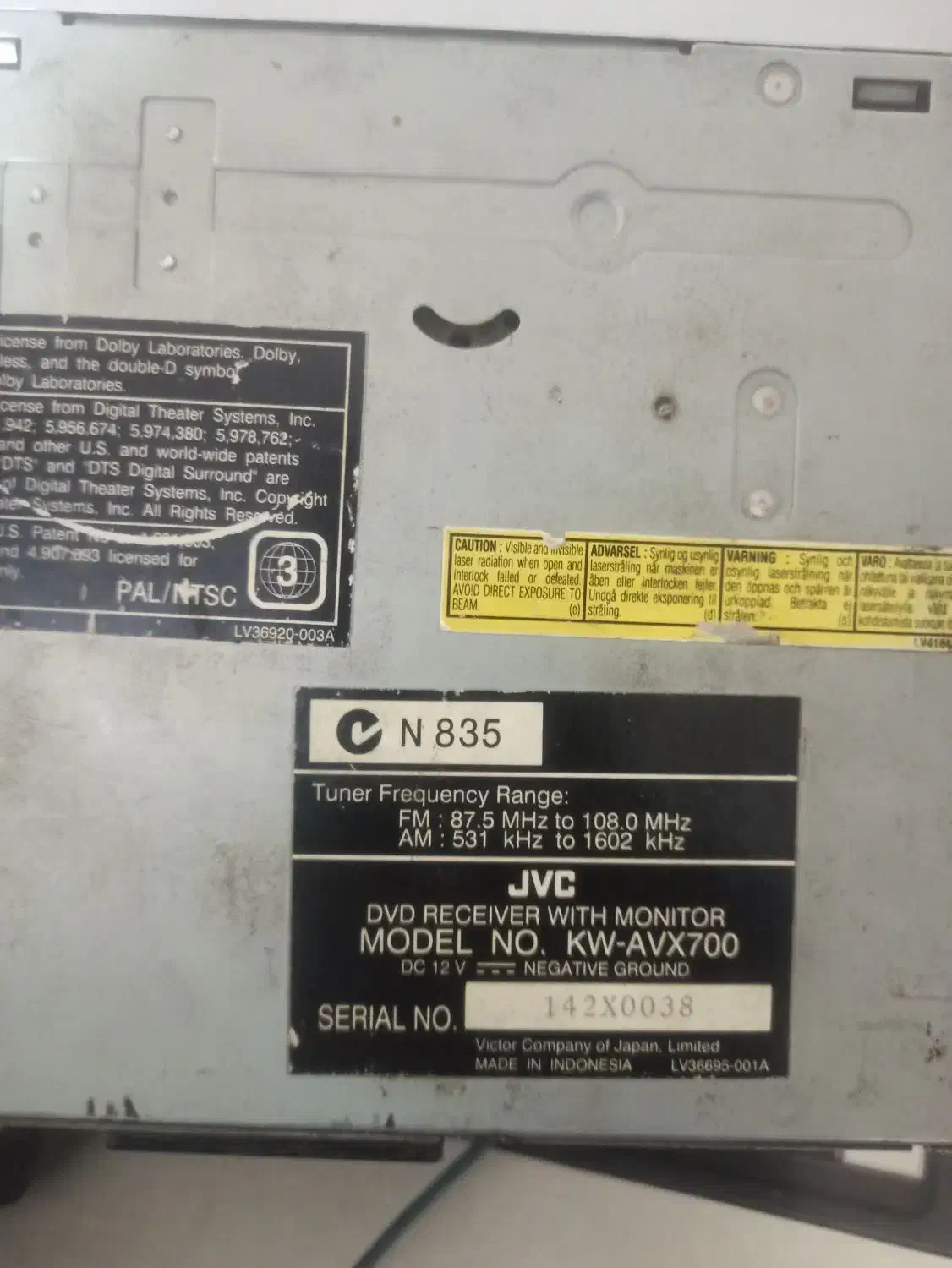 ظبط تصویری جی وی سی|قطعات یدکی و لوازم جانبی|رباطکریم, مسکن مهر آبشناسان|دیوار