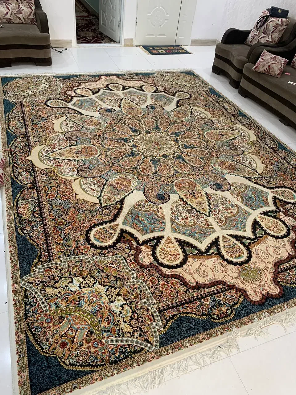 فرش|فرش|کاشمر, |دیوار