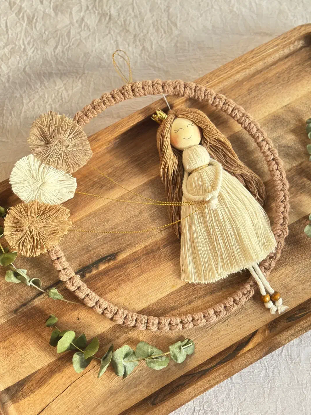 عروسک های رودری مکرومه|صنایع دستی و سایر لوازم تزئینی|قرچک, زیبا شهر|دیوار