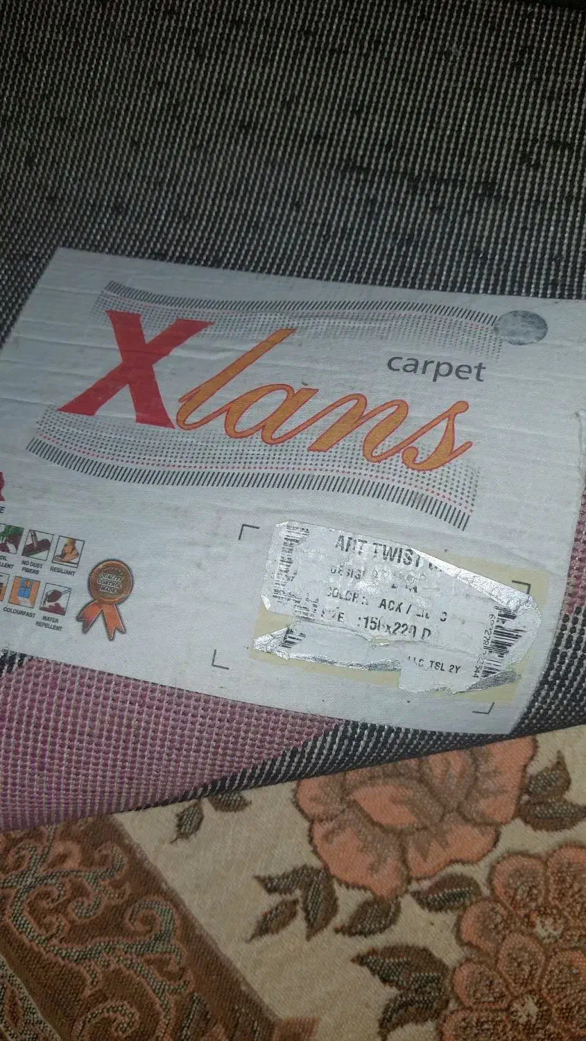 فرش مشکی بنفش|فرش|کرج, گلشهر|دیوار