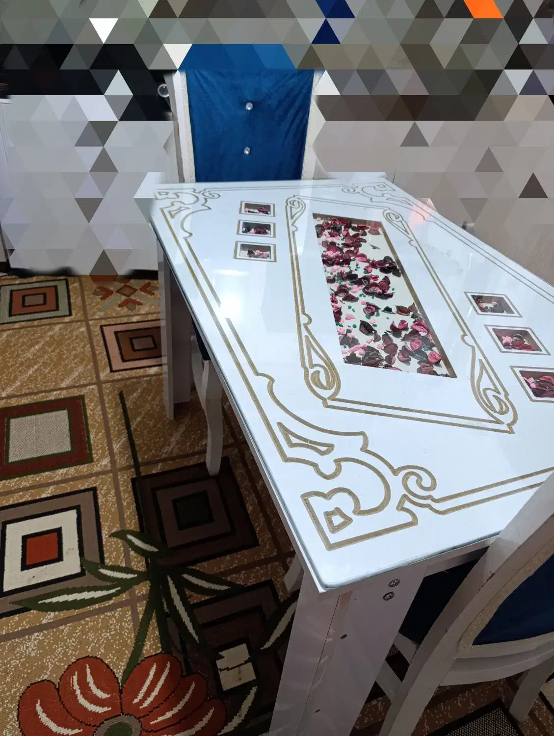 میز نهار خوری|میز و صندلی غذاخوری|یاسوج, |دیوار