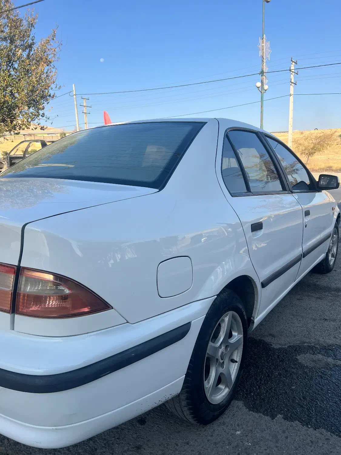 سمندEF7دوگانه بیرنگ و بدون ضربه|خودرو سواری و وانت|بیجار, |دیوار