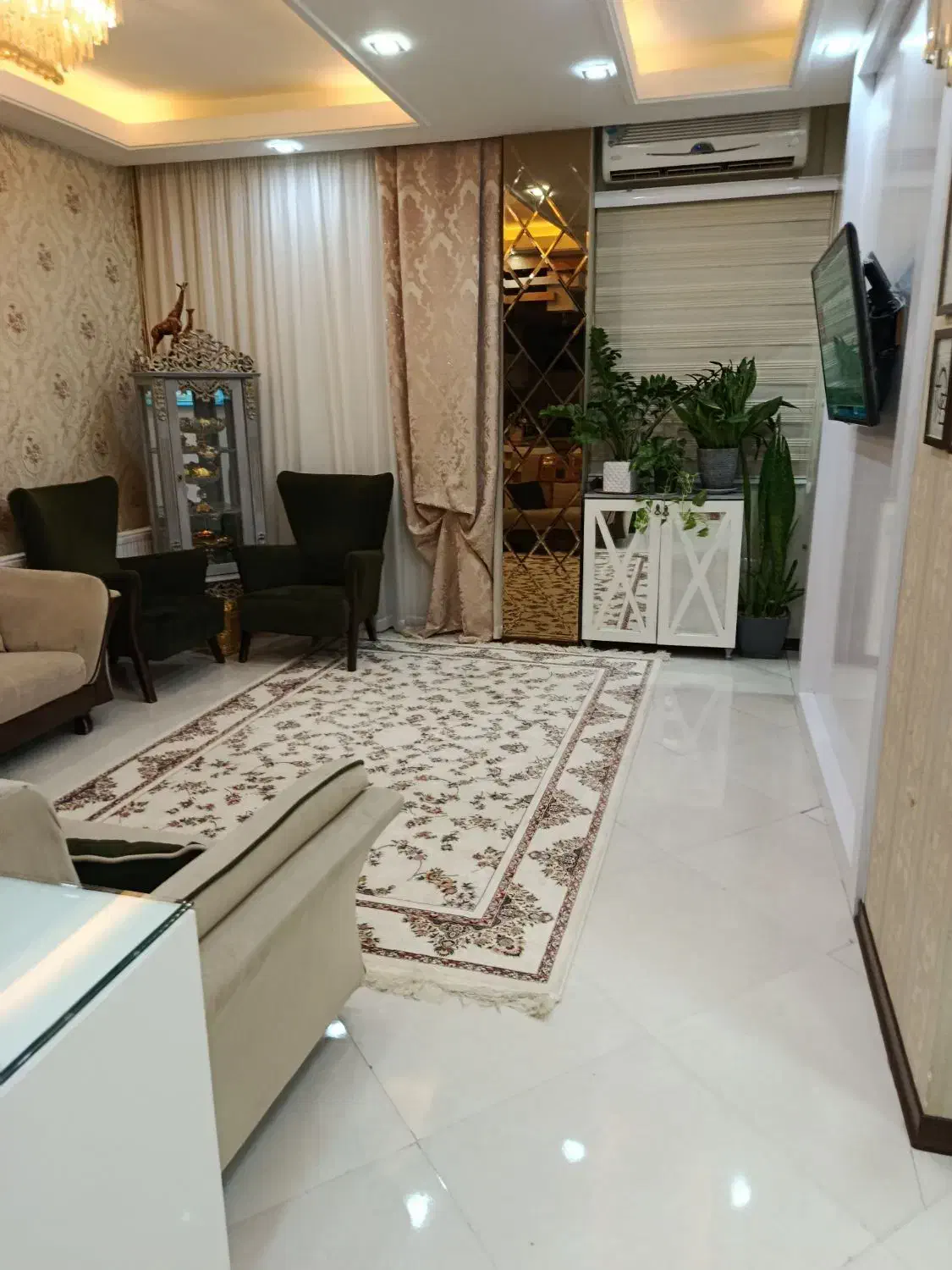 کنسول آینه کاری|بوفه، ویترین، کنسول|مشهد, امیریه|دیوار