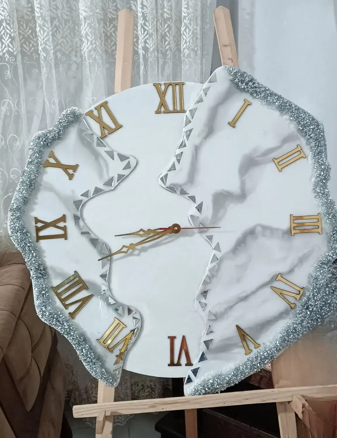 ساعت دیواری رزینی|ساعت دیواری و تزئینی|گرگان, |دیوار