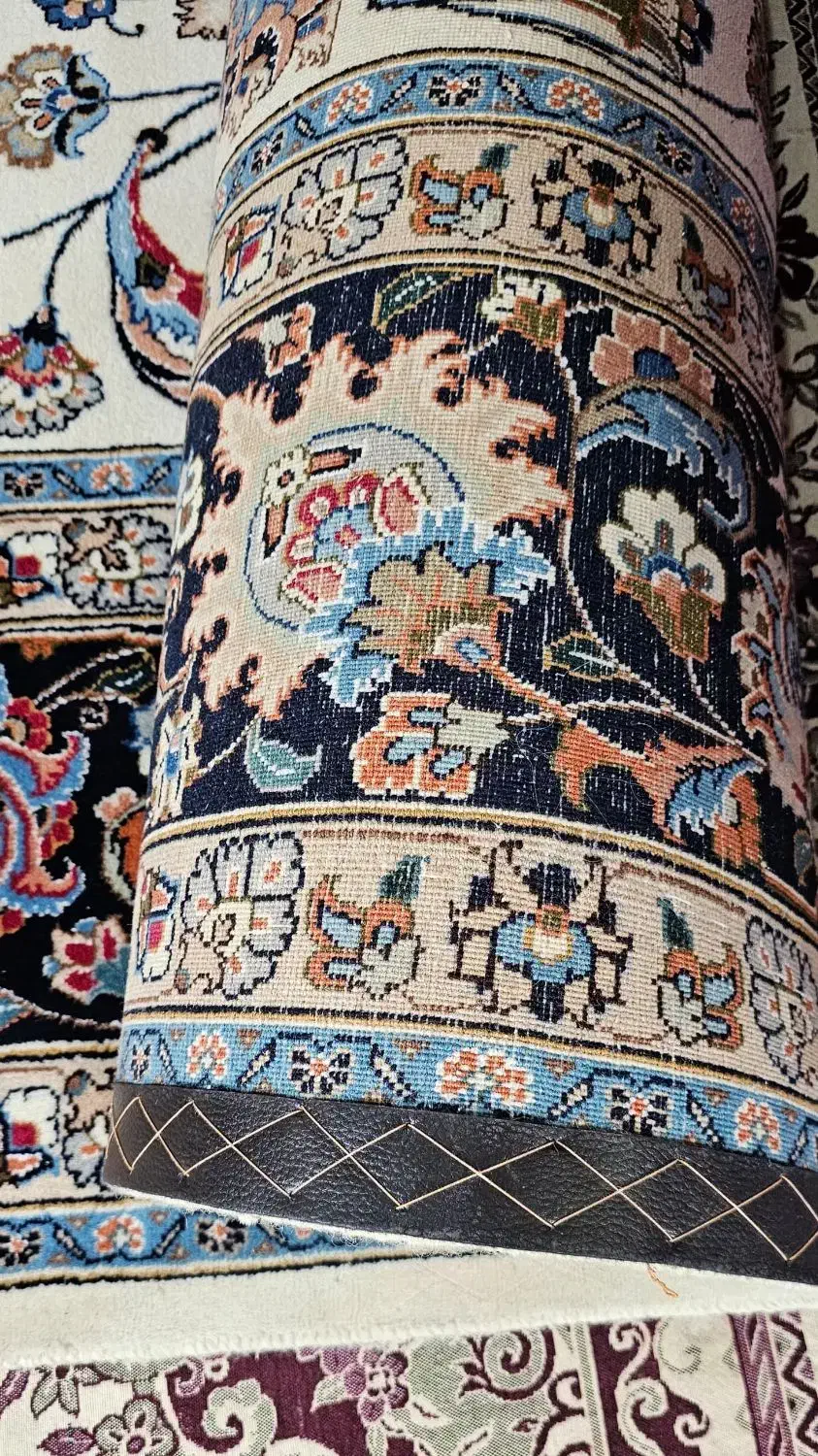 فرش 9متری دست بافت کاشمر نو|فرش|فردیس, ثابتی|دیوار