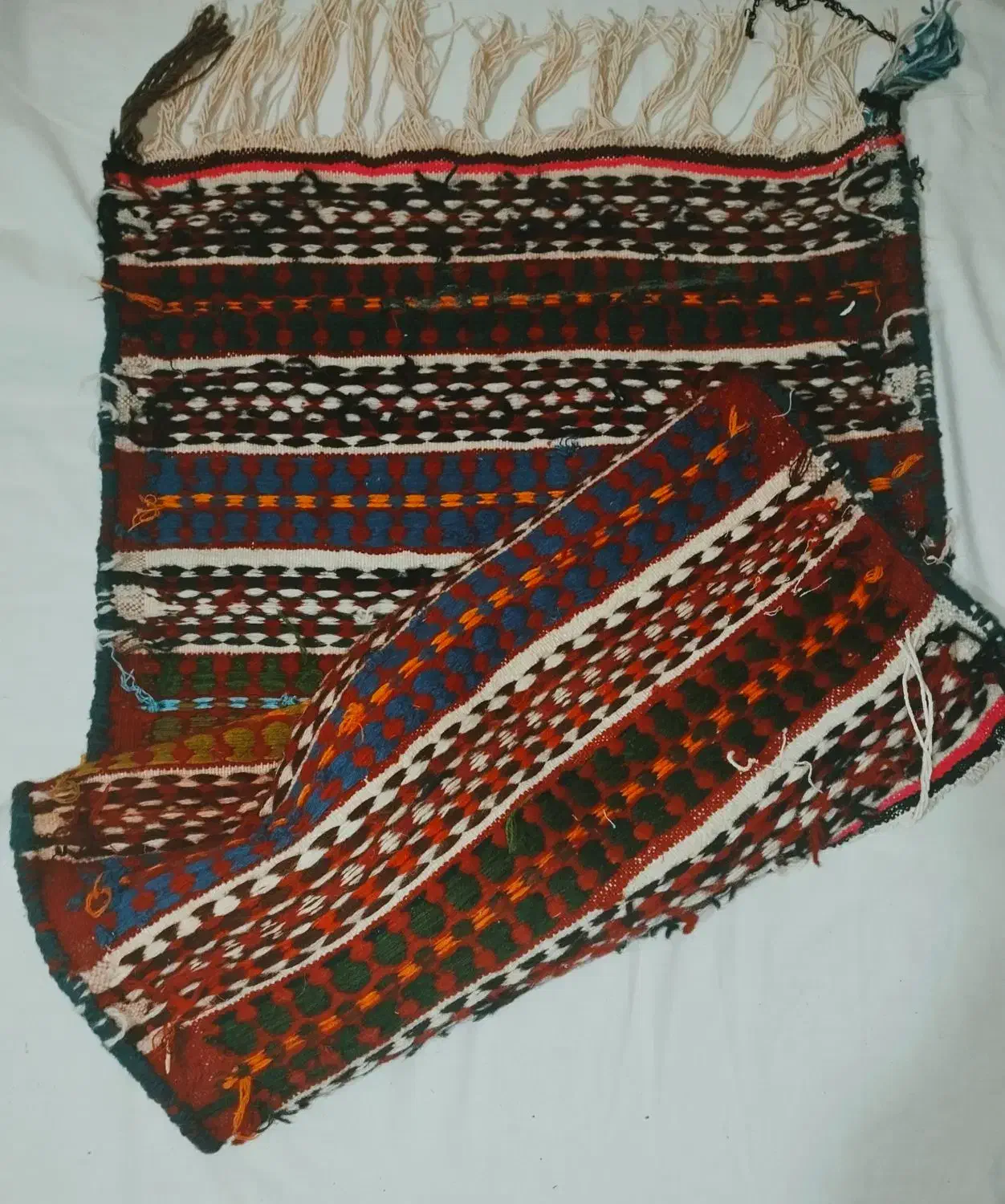 گلیم دست بافت (کرمانج بافت)|گلیم، جاجیم، گبه|مشهد, قائم|دیوار