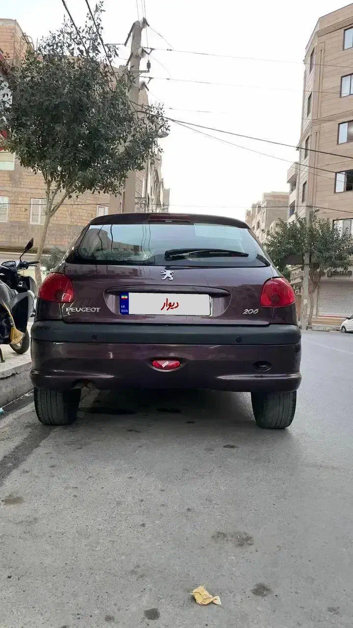 206مدل 94 تیپ 2|خودرو سواری و وانت|تهران, بهارستان|دیوار