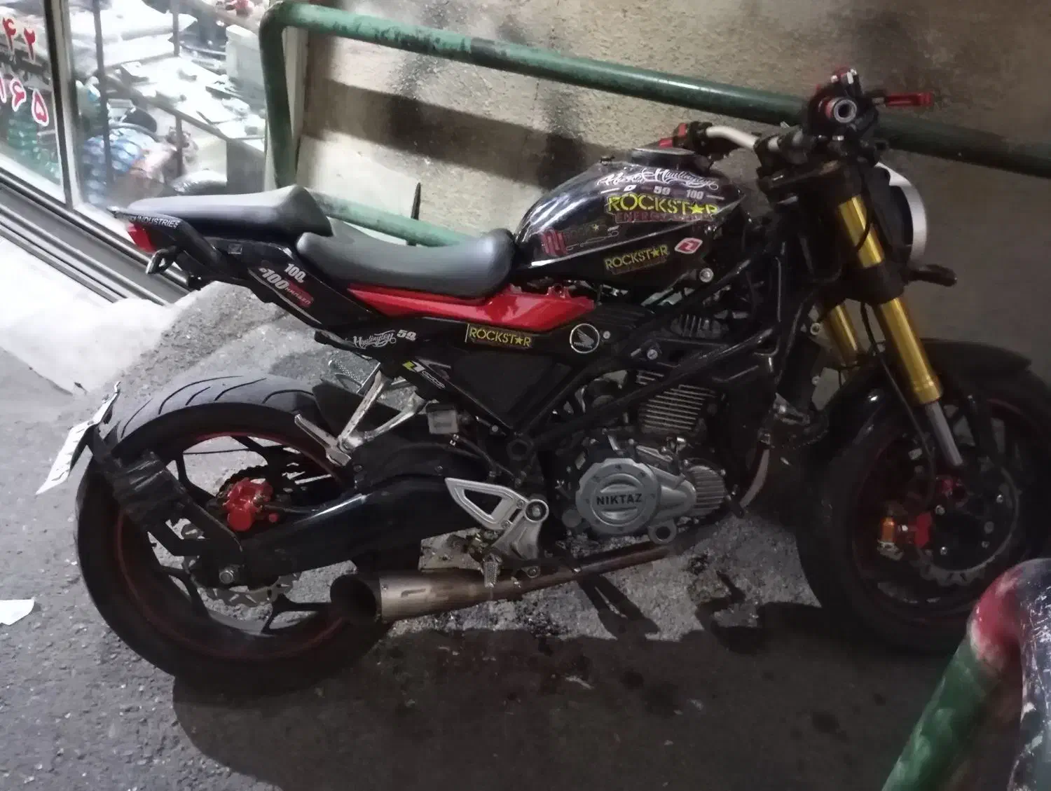 هوندا نیکتاز توربو249 فول تقویت و بزک کرده|موتورسیکلت|تهران,  امام زاده قاسم (نیاوران)|دیوار