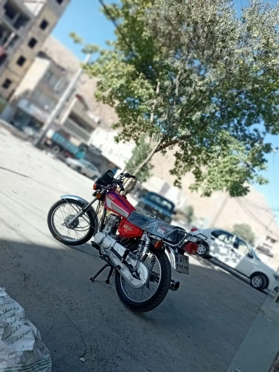 موتور صفر معامله با پراید|موتورسیکلت|ملایر, |دیوار