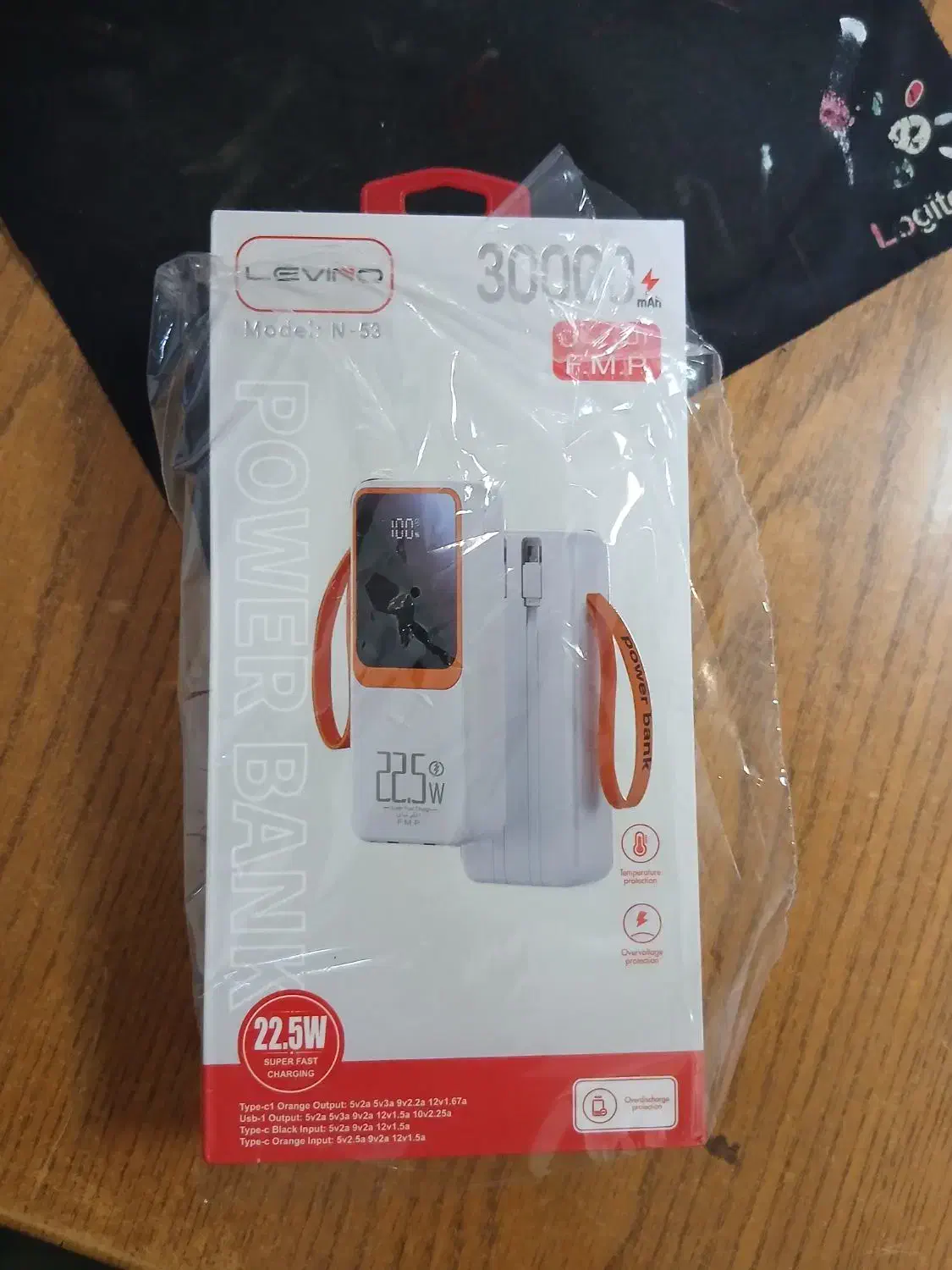 پاوربانک۳۰۰۰۰ لوینو نو آکبند|لوازم جانبی موبایل و تبلت|تبریز, |دیوار