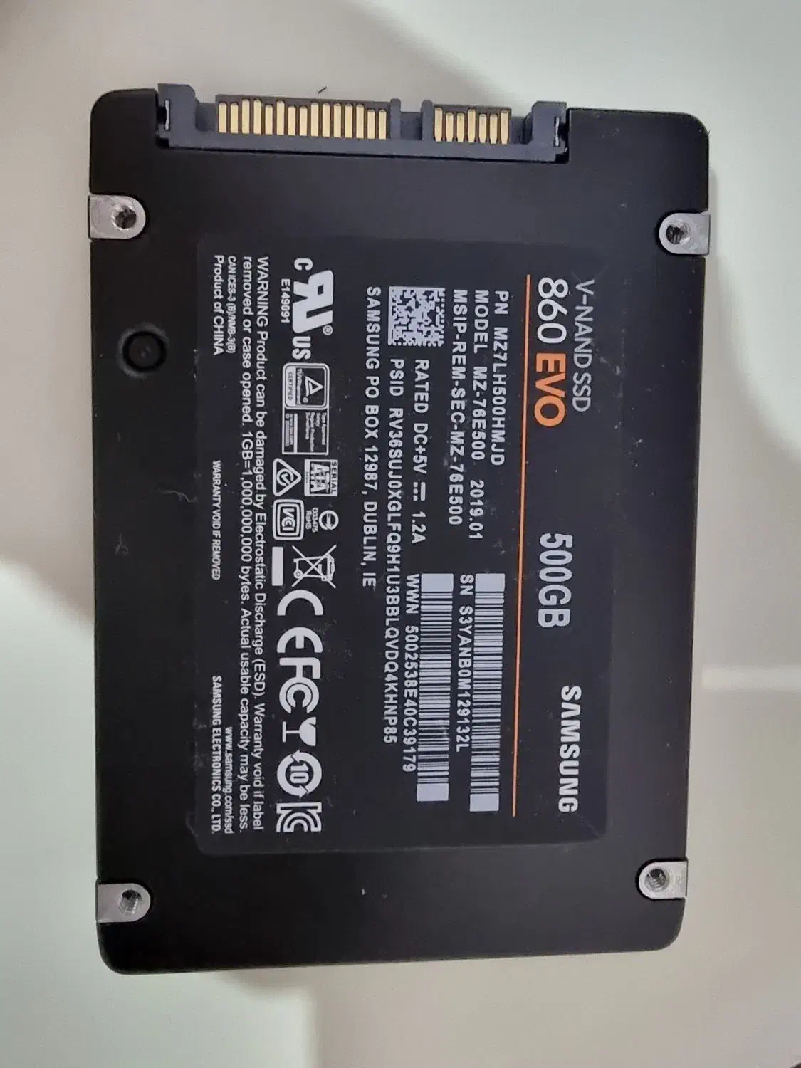 ssd samsung evo 860|قطعات و لوازم جانبی رایانه|تهران, وحیدیه|دیوار