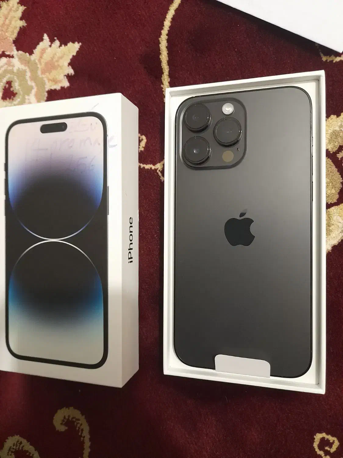 آیفون 14پرومکسzaa/باتری98/تمیز و نو|موبایل|خرم‌آباد, |دیوار