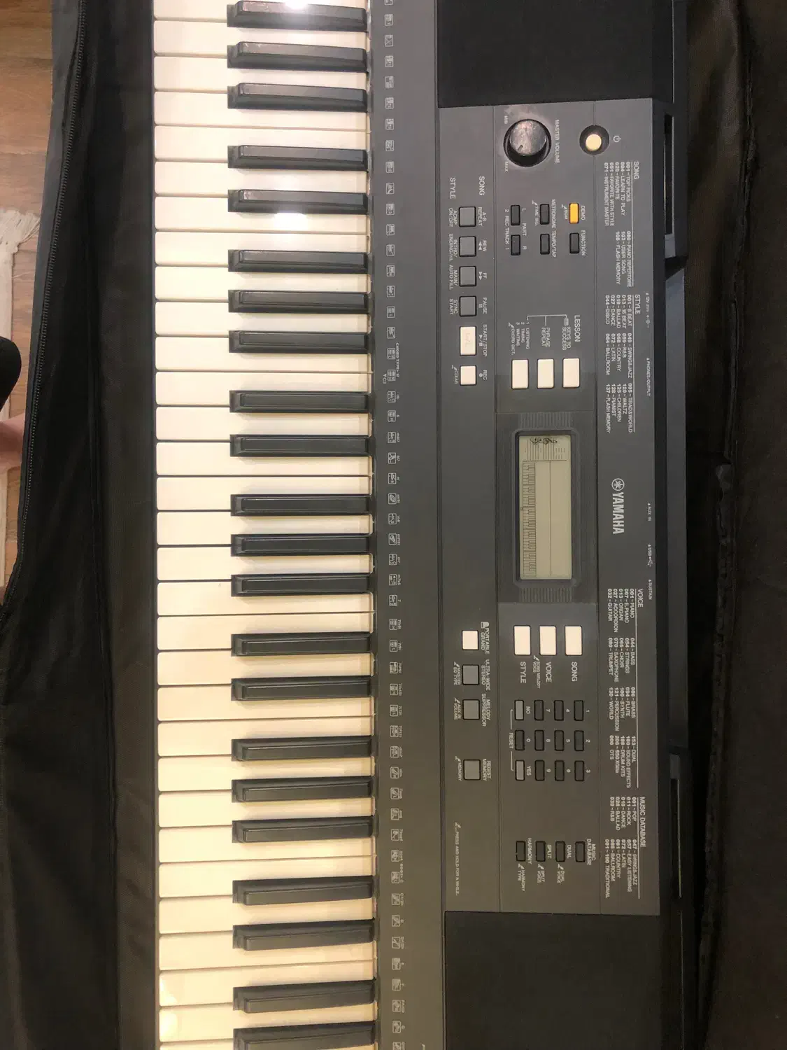 کیبوردYamaha E343|پیانو، کیبورد، آکاردئون|ساری, |دیوار