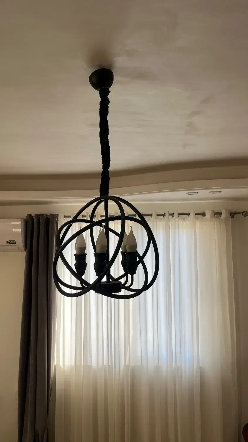 لوستر با لامپ سالم نو|لوستر و چراغ آویز|گرگان, |دیوار