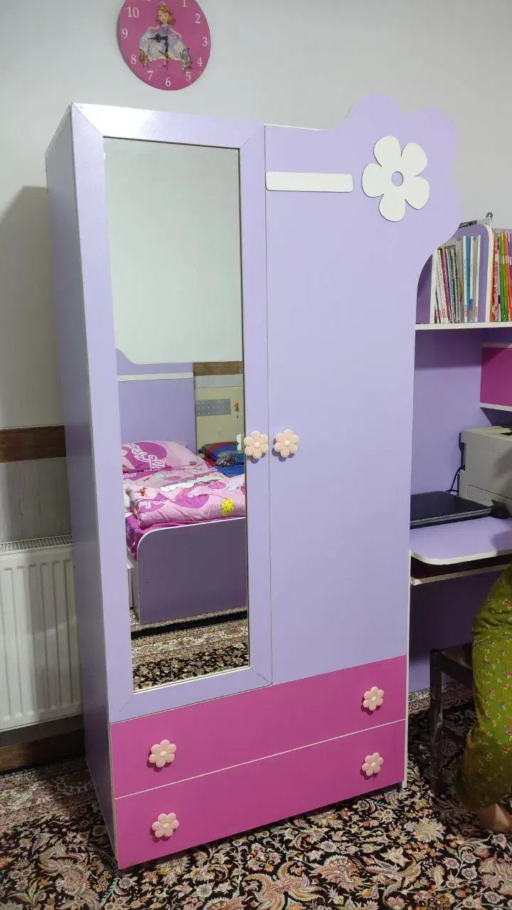 تخت خواب نوجوان|تخت و سرویس خواب|جوانرود, |دیوار