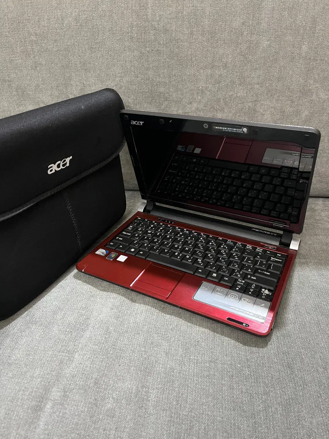 لپ تاپ acer(aspire one D250-0Br)|رایانه همراه|اصفهان, باغ نگاره|دیوار