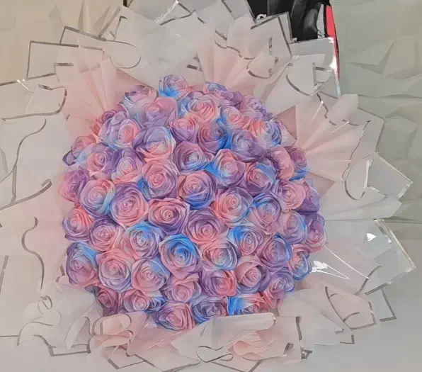 *سفارش گل ربانی* تک شاخه ، دسته گل ، جعبه ای|گل مصنوعی|کرج, باغستان|دیوار