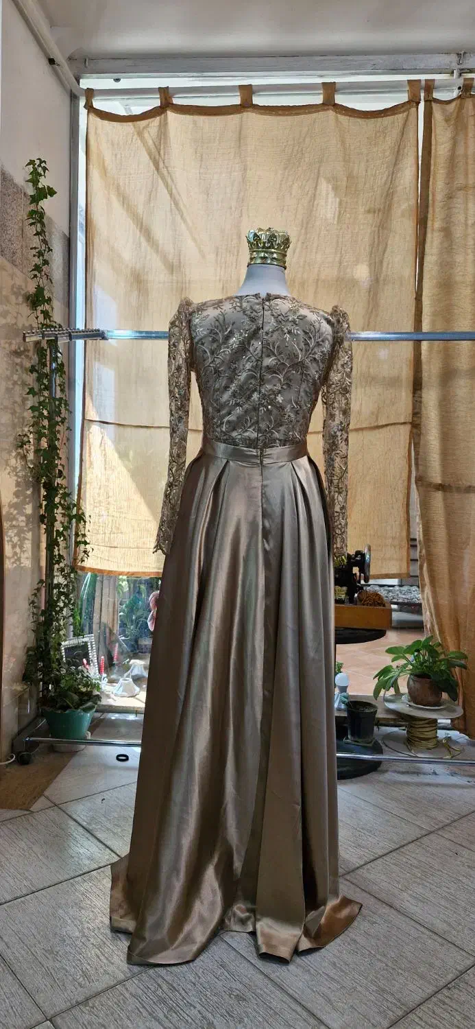 پیراهن مجلسی دو دامنه|لباس|تویسرکان, |دیوار