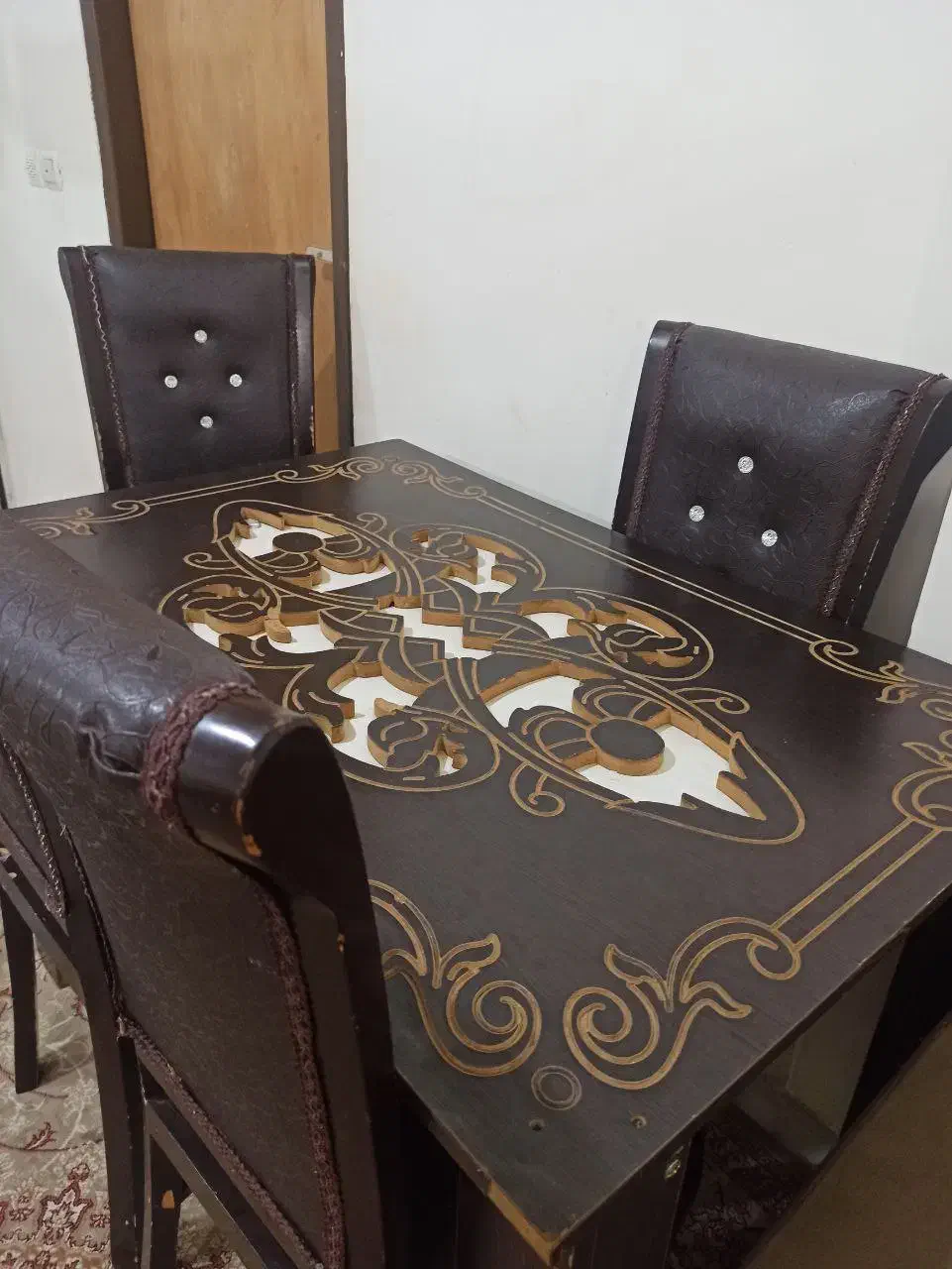 میز ناهار خوری|میز و صندلی غذاخوری|کامیاران, |دیوار