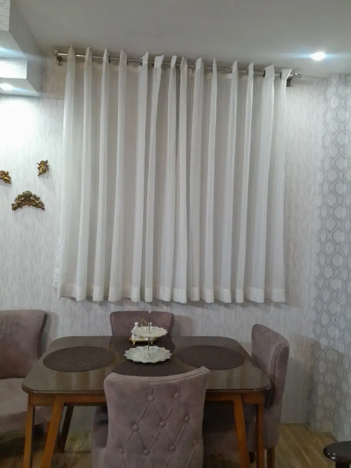 پرده پذیرایی یک میلیون و چهار صد تومن|پرده، رانر، رومیزی|مشهد, موسوی قوچانی|دیوار