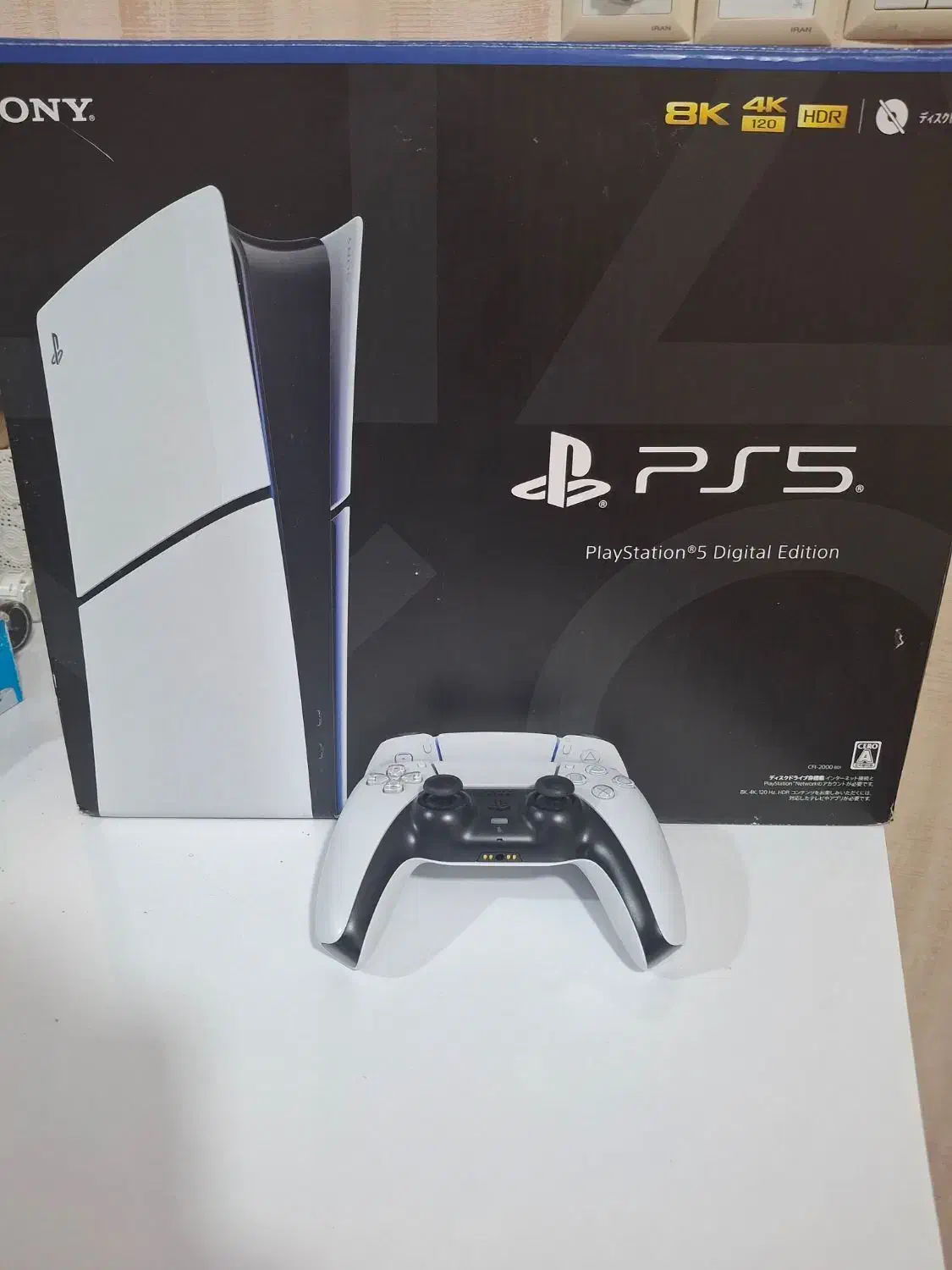 ps5 slim در حد نو...|کنسول، بازی ویدئویی و آنلاین|برازجان, |دیوار