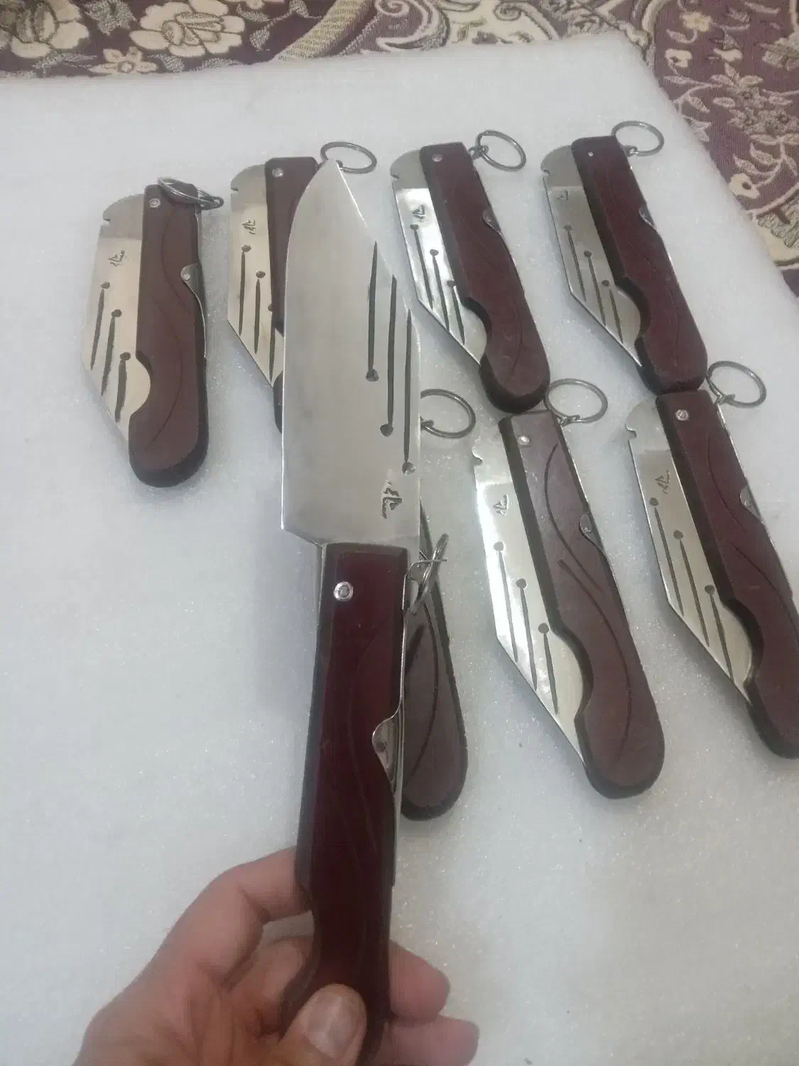 چاقو فروشی بزرگ وکوچک|کوهنوردی و کمپینگ|تکاب, |دیوار