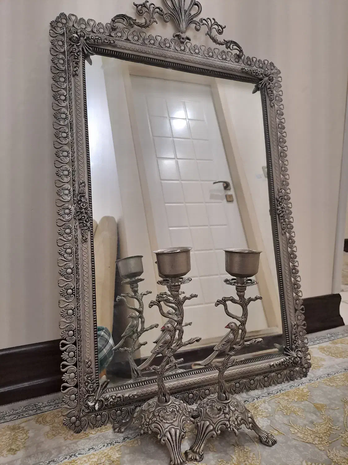 آینه و شمعدان|آینه|قم, پردیسان|دیوار