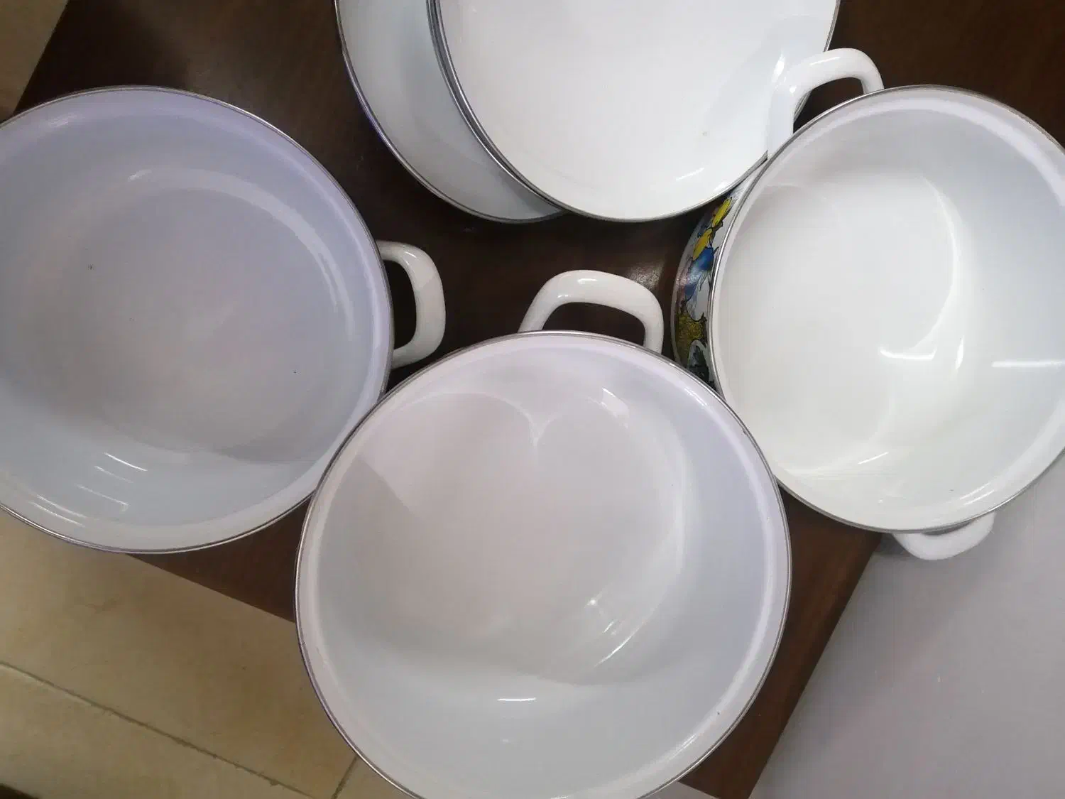 سرویس قابلمه چدن لعاب ترکیه|ظروف پختوپز|رشت, گلسار|دیوار