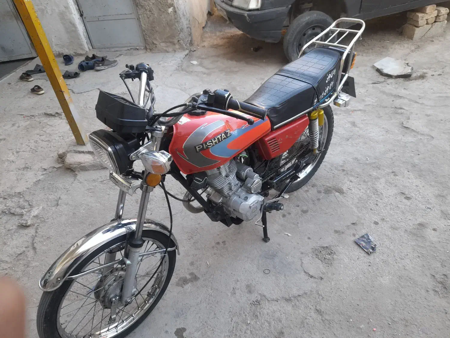 موتور ۱۲۵کم مصرف هندا معامله باطره قدیم|موتورسیکلت|ایرانشهر, |دیوار