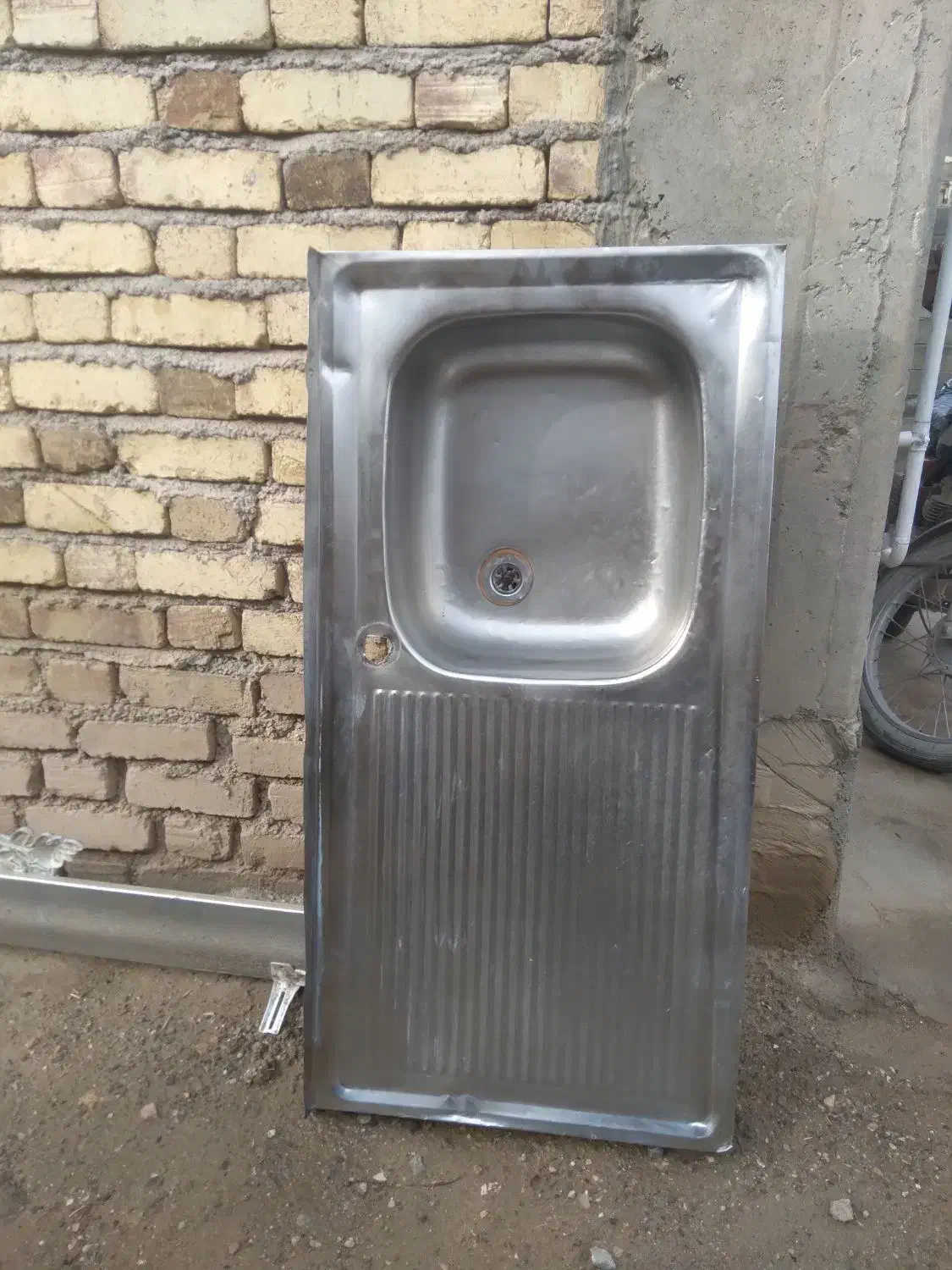 سینگ ظرفشویی ی قلو|مصالح و تجهیزات ساختمان|خزل, |دیوار