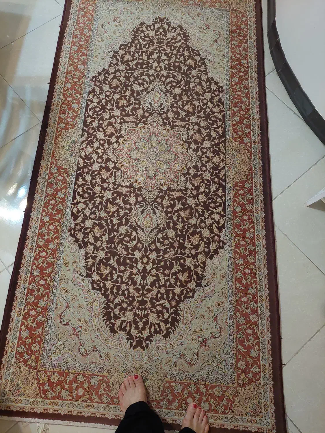 فرش فرهی طرح یلدا|فرش|کرج, باغستان|دیوار