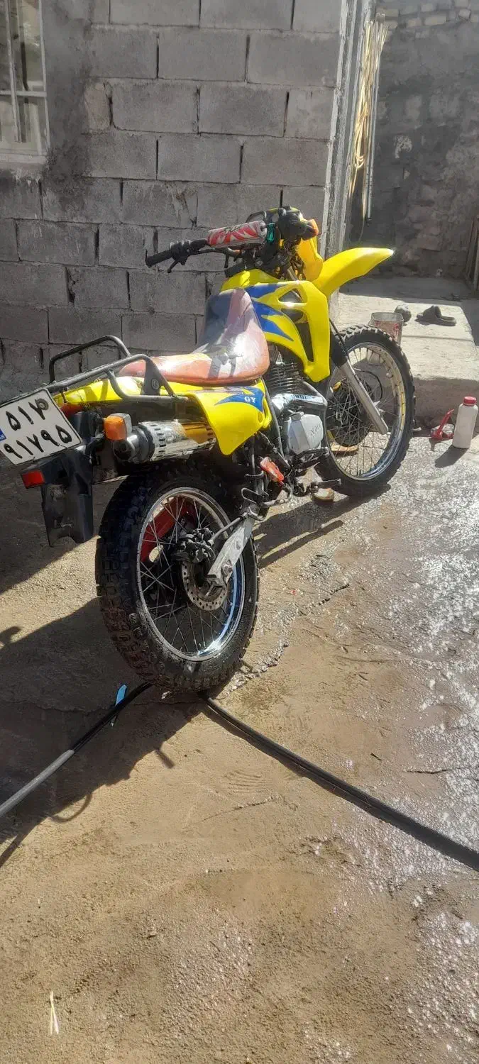 موتور تریل مدل۹۰ جی وای نامی ۲۰۰سی سی|موتورسیکلت|کرمانشاه, |دیوار