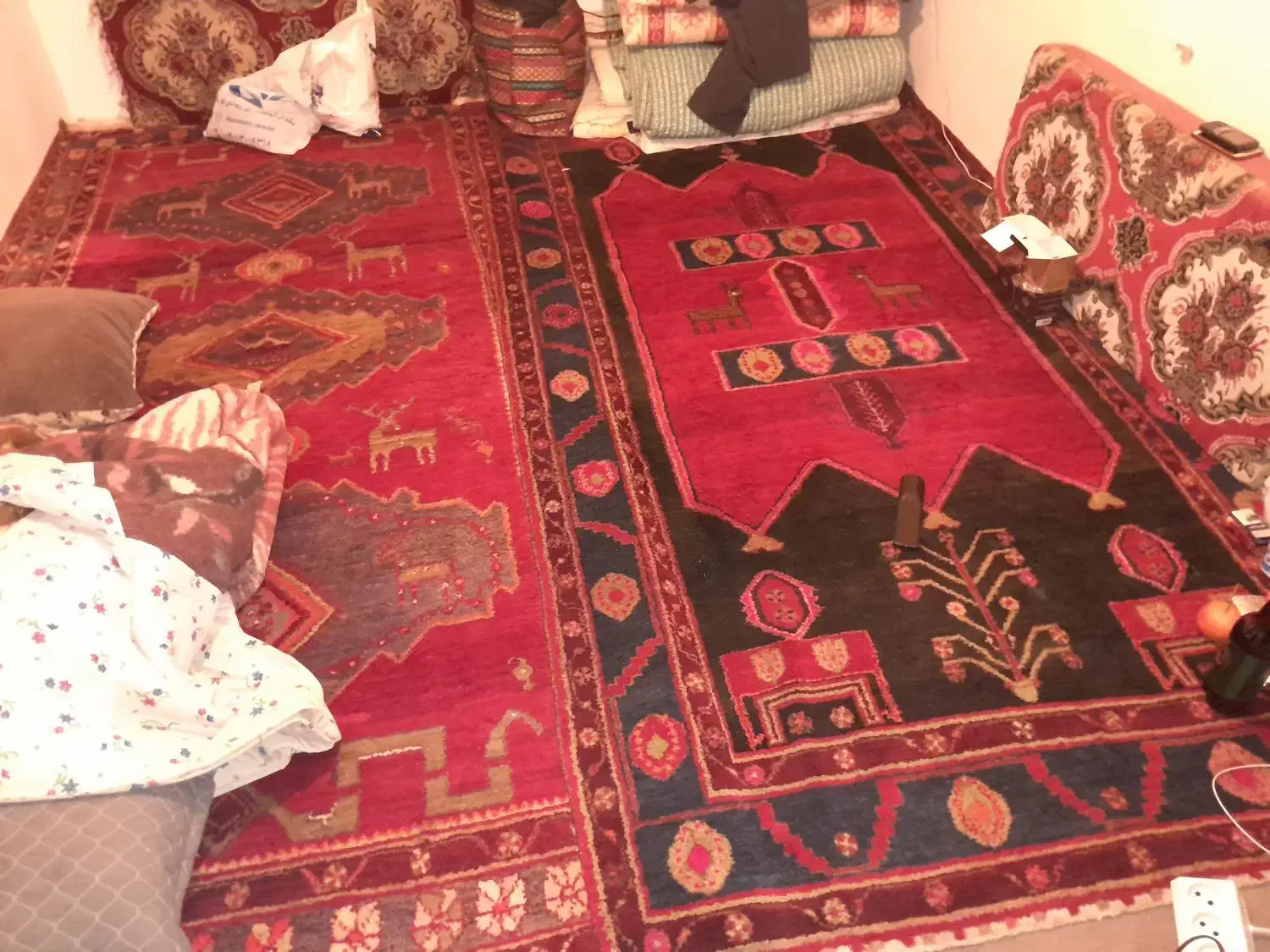 فرش دستباف|فرش|کرمانشاه, |دیوار