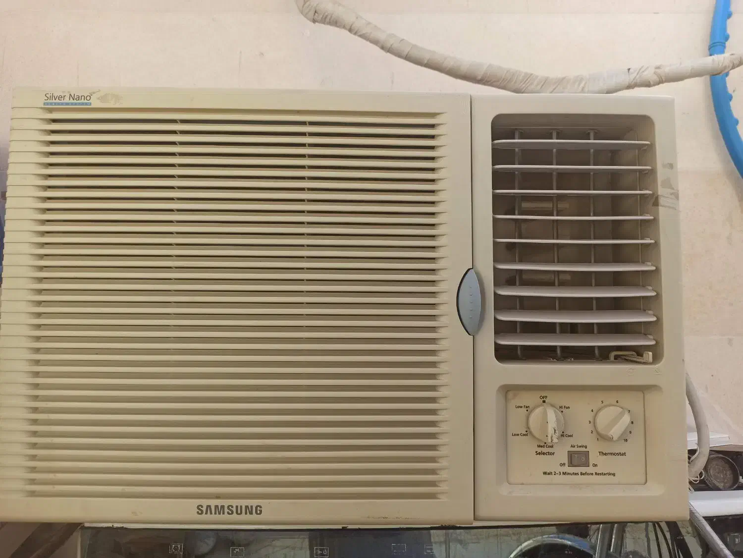 کولر گاز پنجری برند سامسونگ 18 هزار|کولر گازی و فنکوئل|جم, |دیوار