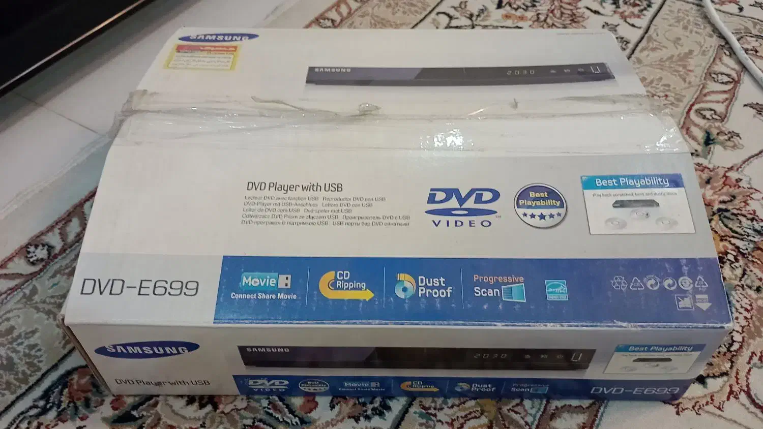 DVD پلیر سامسونگ|پخش‌کننده DVD و ویدیو|اصفهان, شیخ اشراق|دیوار