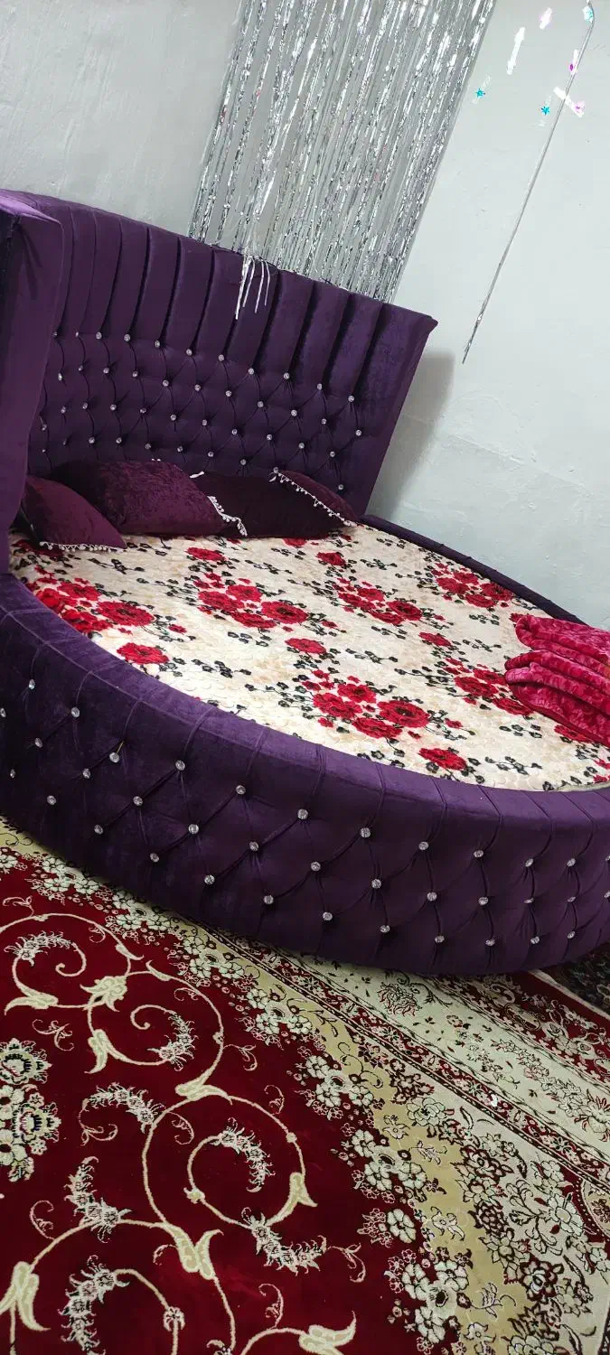 فروش تخت فوری ب دلیل مهاجرت|تخت و سرویس خواب|سیراف, |دیوار