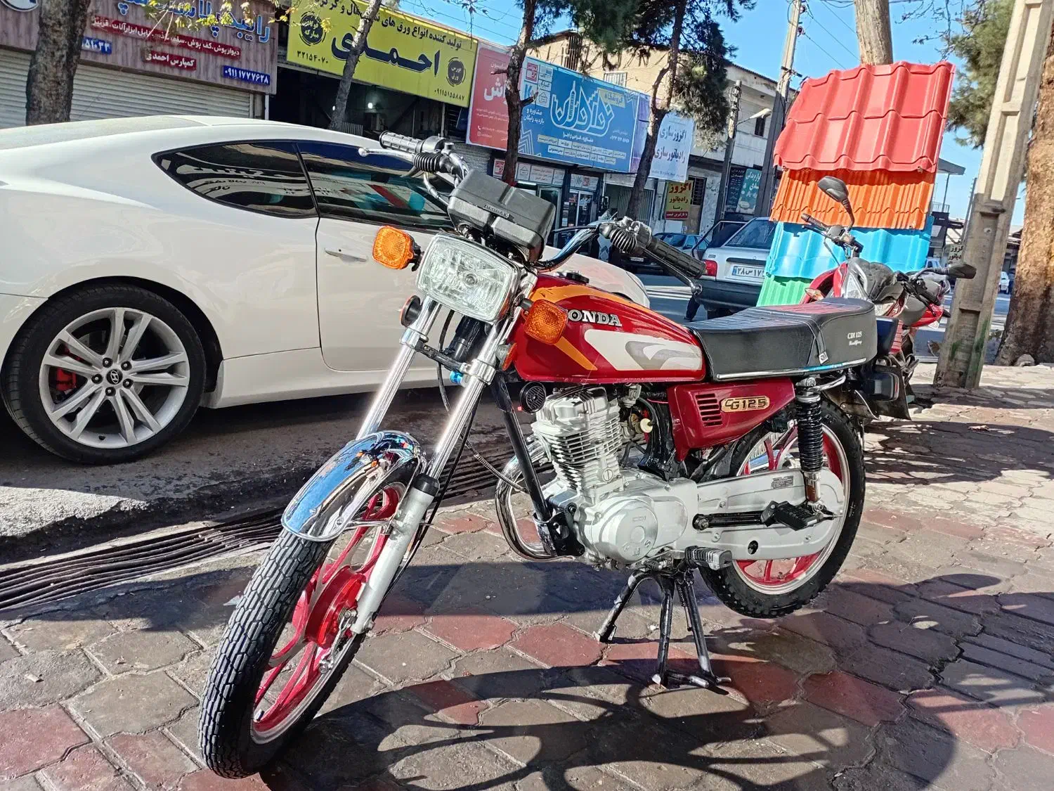 موتور هندا ۱۲۵ مدل ۹۵|موتورسیکلت|گرگان, |دیوار