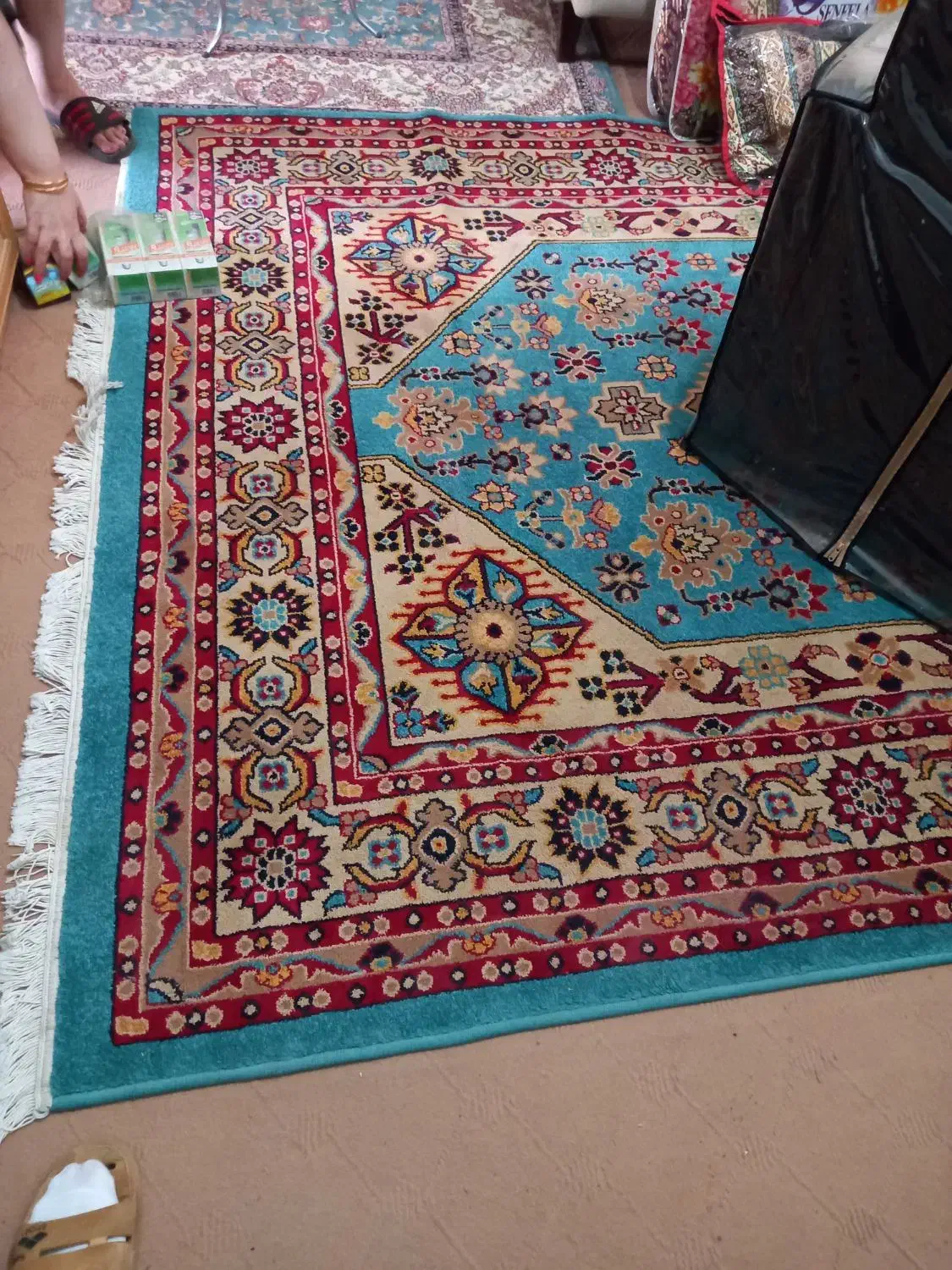 فرش ۹و۶متری در حدنو|فرش|بندر ماهشهر, |دیوار