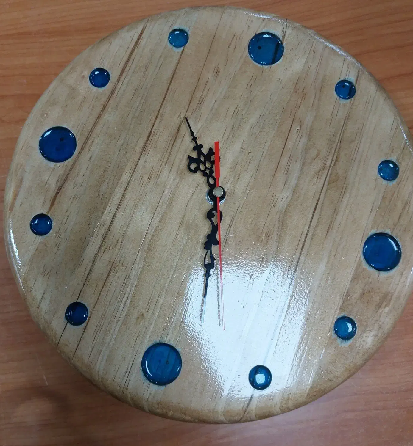 ساعت چوبی|ساعت دیواری و تزئینی|میناب, |دیوار