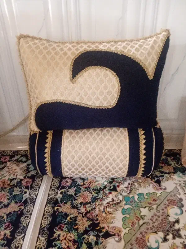 ۱۰ تا روبالشی ۱۰تا رو پشتی|رختخواب، بالش، پتو|یاسوج, |دیوار