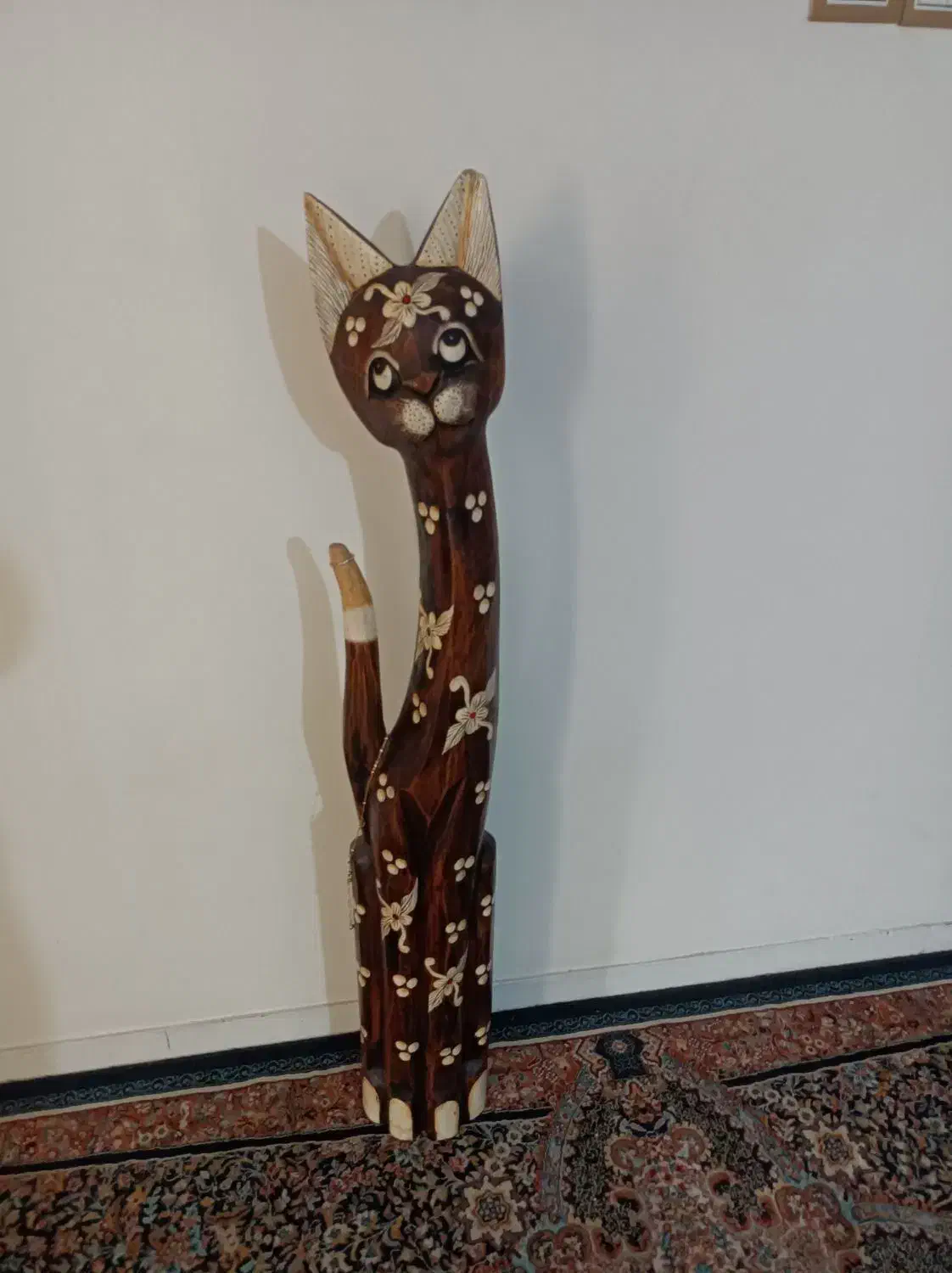 مجسمه چوبی|مجسمه، تندیس، ماکت|اهواز, زندوکیلی|دیوار