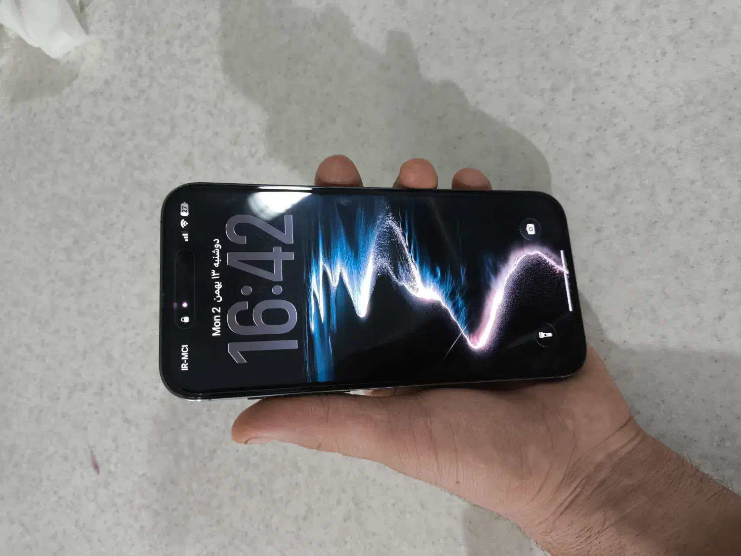 iphone 14 pro max 256 zaa باطری 100|موبایل|وحیدیه, |دیوار