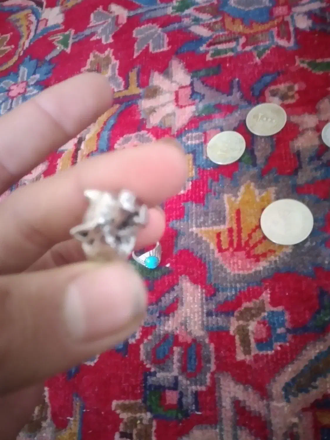 سکه زمان پهلوی و انگشتر|کلکسیون سکه، تمبر، اسکناس|آذرشهر, |دیوار