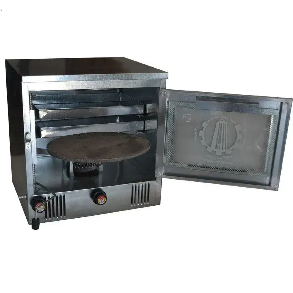 تنور گازی استیل. استاتیک و دو سینی|اجاق گاز و لوازم برقی پختوپز|کرج, حصارک پایین|دیوار