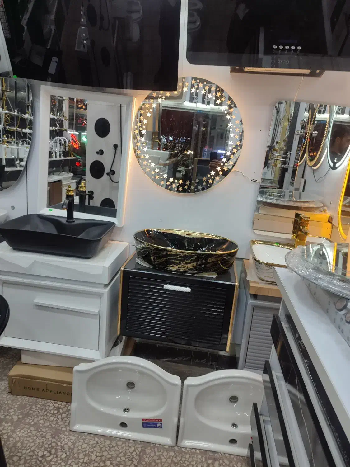 روشویی کابینتی تمام pvcضدآب|مصالح و تجهیزات ساختمان|قم, نیروگاه|دیوار