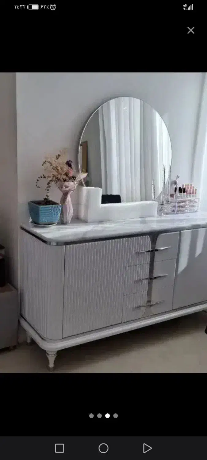 کنسول و میز تلویزیون ست درحد نو|بوفه، ویترین، کنسول|پرند, فاز ۶|دیوار