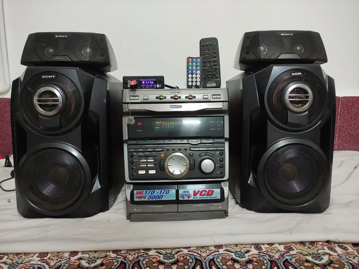 ضبط باند سونی vx7 باندای vx88 فلش بلوتوث|سیستم صوتی خانگی|مشهد, ثامن|دیوار